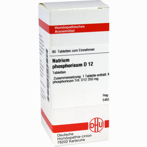 Natrium Phos D12 Tabletten 80 Stück - ab 11,56 €