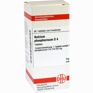 Natrium Phos D4 Tabletten 80 Stück - ab 8,88 €