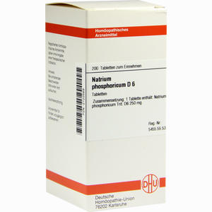 Natrium Phos D6 Tabletten 200 Stück - ab 0,00 &euro;