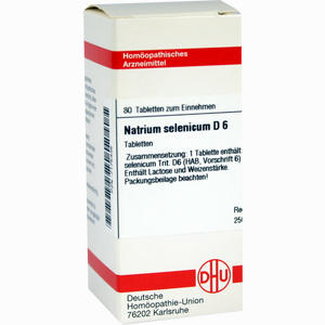 Natrium Selenicum D6 Tabletten 80 Stück - ab 10,45 €