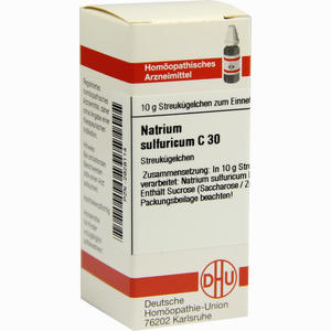 Natrium Sulf C30 Globuli 10 g - ab 7,25 €