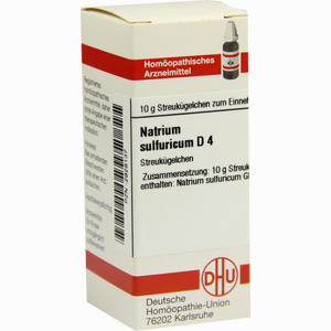 Natrium Sulf D4 Globuli 10 g - ab 8,03 €