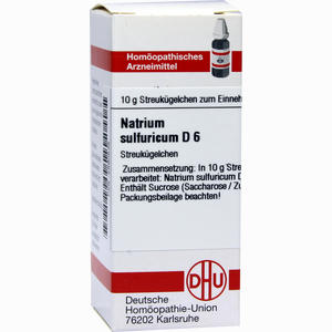 Natrium Sulf D6 Globuli 10 g - ab 6,98 &euro;
