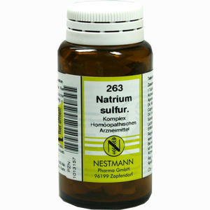 Natrium Sulfur. Komplex 263 Tabletten 120 Stück - ab 7,67 €