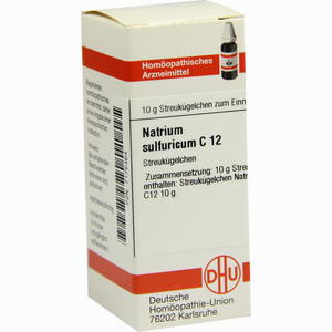 Natrium Sulfuricum C12 Globuli 10 g - ab 7,43 €
