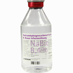 Natriumhydrogencarbonat 8.4% B. Braun Glas Infusionslösung 250 ml - ab 8,12 €