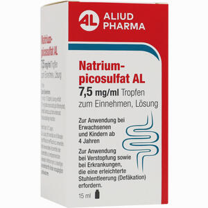 Natriumpicosulfat Al 7. 5 Mg/Ml Tropf. Z. Ein. Lösung ALIUD Pharma GmbH 15 ml - ab 3,13 €