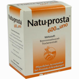 Natuprosta 600mg Uno Filmtabletten 60 Stück - ab 21,98 €