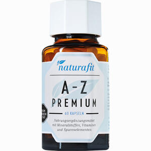 Naturafit A- Z Premium Kapseln 60 Stück - ab 20,92 €