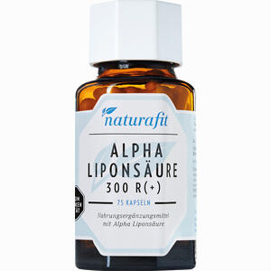 Naturafit Alpha- Liponsäure 300 R(+) Kapseln 75 Stück - ab 0,00 &euro;