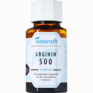 Naturafit Arginin 500 60 Stück - ab 14,11 €