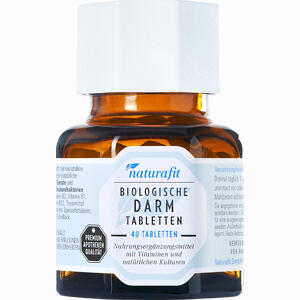 Naturafit Bio- Darm Tabletten  40 Stück - ab 0,00 €