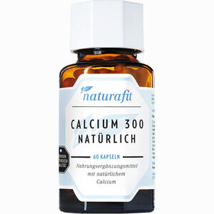 Naturafit Calcium 300 Natürlich Kapseln 60 Stück - ab 19,17 &euro;
