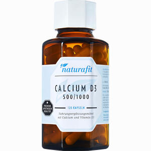 Naturafit Calcium D3 500/1000 120 Stück - ab 15,78 €