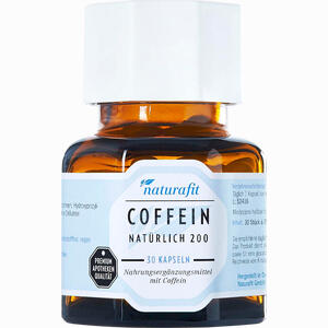 Naturafit Coffein Natürlich 200 Kapseln  30 Stück - ab 7,16 €