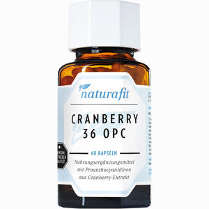 Naturafit Cranberry 36 Opc 60 Stück - ab 24,74 &euro;