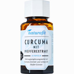 Naturafit Curcuma mit Pfeffer 60 Stück - ab 19,67 €