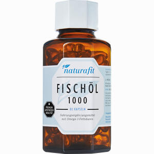 Naturafit Fischöl 1000mg Kapseln 80 Stück - ab 18,36 €