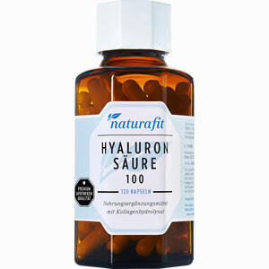 Naturafit Hyaluronsäure 100 Kollagenhydrolysat 350 Kapseln 120 Stück - ab 40,95 €