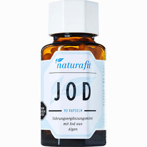 Naturafit Jod Kapseln 90 Stück - ab 13,56 €