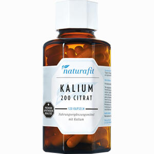 Naturafit Kalium 200 Citrat Kapseln 120 Stück - ab 18,36 &euro;