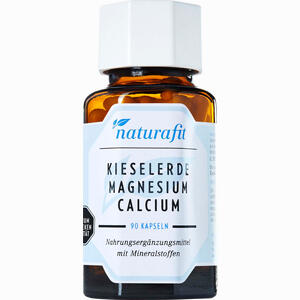 Naturafit Kieselerde Magnesium Calcium Kapseln 90 Stück - ab 11,96 €