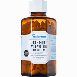 Naturafit Kindervitamine mit Calcium 160 Stück - ab 29,78 €