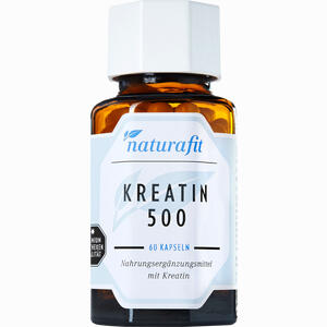 Naturafit Kreatin 500 Kapseln 60 Stück - ab 26,36 €