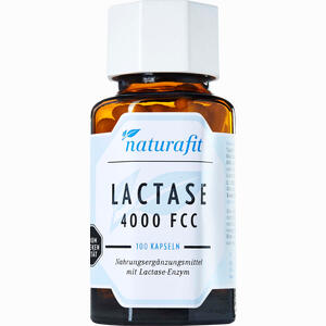 Naturafit Lactase 4000 Fcc Kapseln 100 Stück - ab 16,42 &euro;