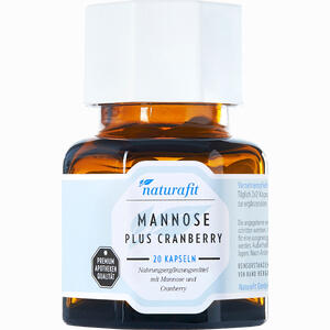 Naturafit Mannose Plus Cranberry Kapseln 20 Stück - ab 9,72 €