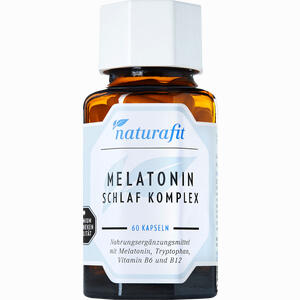 Naturafit Melatonin Schlaf Komplex Kapseln 60 Stück - ab 20,86 €