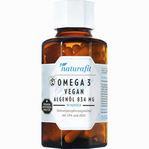 Naturafit Omega- 3 Vegan Algenöl 834 Mg Kapseln 90 Stück - ab 34,93 &euro;