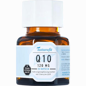 Naturafit Q 10 120mg Kapseln 30 Stück - ab 22,98 &euro;
