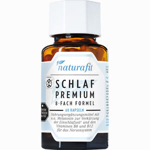 Naturafit Schlaf Premium 8- Fach Formel 60 Stück - ab 21,15 &euro;