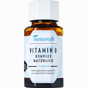 Naturafit Vitamin B Komplex Natürlich Kapseln 75 Stück - ab 20,29 €
