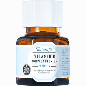 Naturafit Vitamin B Komplex Premium Kapseln 20 Stück - ab 11,47 €
