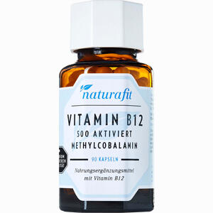 Naturafit Vitamin B12 500 Aktiviert Kapseln 90 Stück - ab 14,31 €