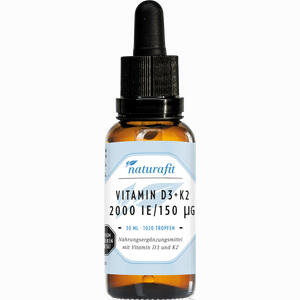 Naturafit Vitamin D3+ K2 2000 Ie /150 Ug Tropfen 30 ml - ab 21,14 &euro;