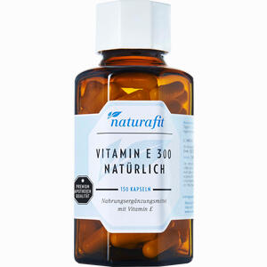 Naturafit Vitamin E 300 Natürlich Kapseln 150 Stück - ab 32,41 €