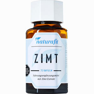 Naturafit Zimt Kapseln  75 Stück - ab 13,56 €