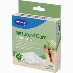 Nature Care Mullkompresse Steril 7. 5x7. 5 Cm 5 x 2 Stück - ab 2,94 €