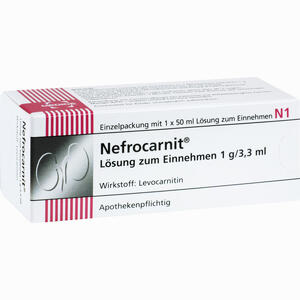 Nefrocarnit Sirup  50 ml - ab 26,22 €