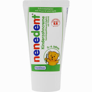 Nenedent Kinderzahncreme Homöopathieverträglich mit 500ppm Fluorid  50 ml - ab 1,70 €