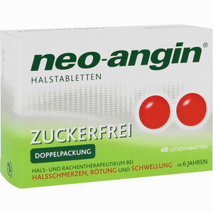 Neo- Angin Halstabletten zuckerfrei Lutschtabletten 48 Stück - ab 10,99 €