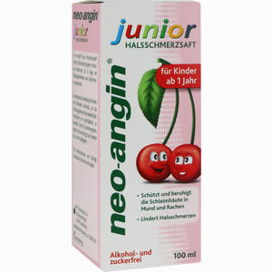 Neo- Angin Junior Halsschmerzssaft  100 ml