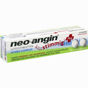 Neo- Angin Stimmig Plus Kirsche Lutschtabletten  20 Stück - ab 0,00 &euro;
