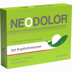Neodolor Tabletten 40 Stück - ab 16,27 €
