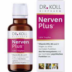 Nerven Plus Dr. Koll Gemmo Komplex Vit. B12 B6 50 ml - ab 20,74 &euro;