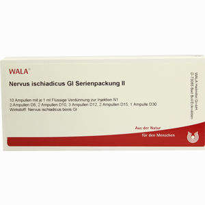 Nervus Ischiadicus Gl Serienpackung Ii Ampullen 10 x 1 ml - ab 0,00 €