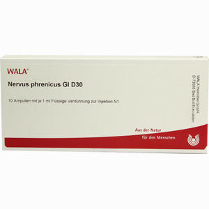 Nervus Phrenicus Gl D30 Ampullen 10 x 1 ml - ab 20,25 €